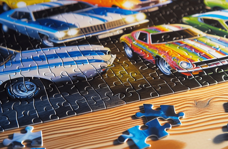 Puzzle samochody – jak wybrać idealne układanki dla miłośników motoryzacji