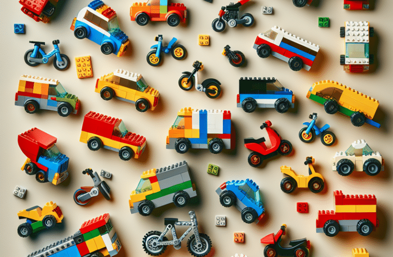 Edukacyjne podejście do motoryzacji: LEGO Duplo samochody i inne pojazdy dla najmłodszych