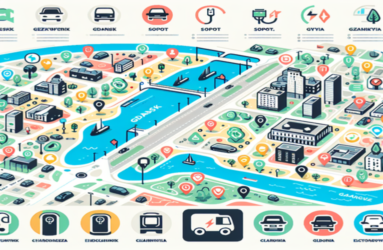 Gdzie zainstalować ładowarki do pojazdów elektrycznych w Trójmieście - przegląd stacji i ich lokalizacji